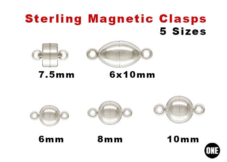 39-538 MAG-LOK Sterling Silver Magnetic Jewelry Clasp, Superior