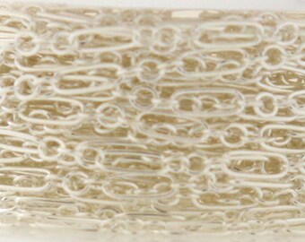 Sterling Silver Long and Short Cable Chain, 1.7x4.5 mm, Wholesale Pricing, (SS-122)