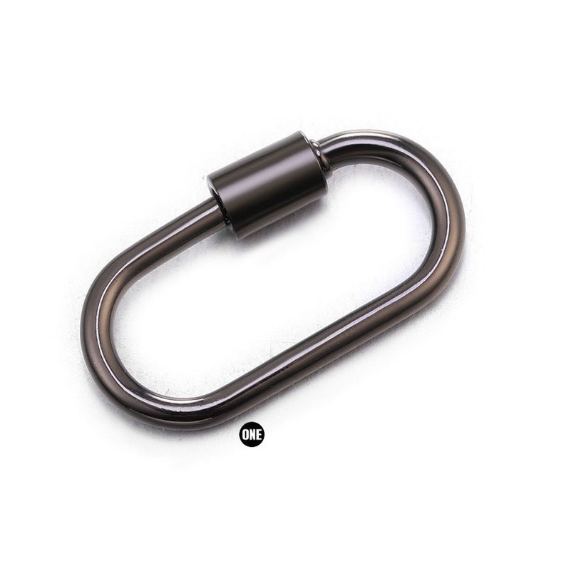 Connector Claw, Carabiner Lock Pave carabiner Lock Carabiner Oval Clasp CCL-020