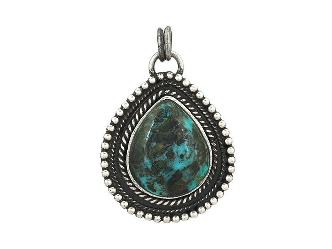 Sterling Teardrop Turquoise Ring Size 5