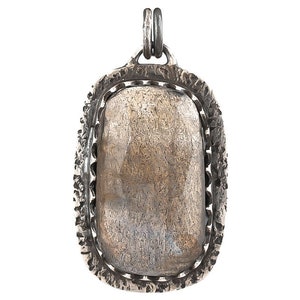 Sterling Silver Labradorite Handcrafted Artisan Pendant, (SP-5773)