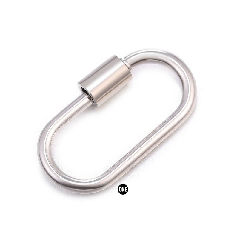 Connector Claw, Carabiner Lock Pave carabiner Lock Carabiner Oval Clasp CCL-020