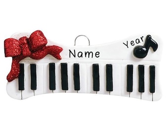 Personalized Keyboard Christmas Tree Ornament Present Gift Christmas Personalized Keyboard Christmas Ornaments 2024 | Free Customization