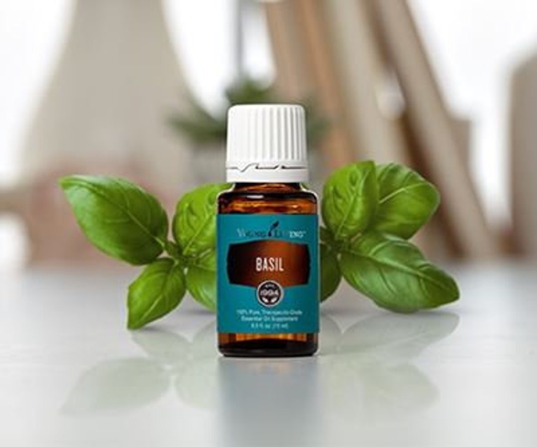 Basil Essential Oil by Young Living Etsy