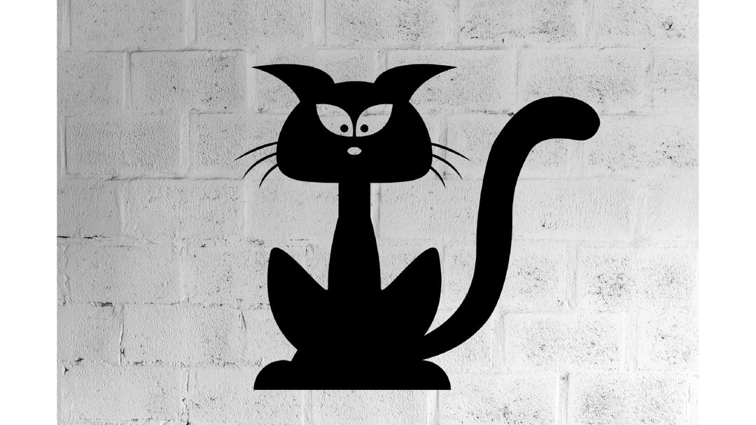 Wooden Wall Art / Wooden Cat / Wall Decor / Kitchen Wall Decor Etsy