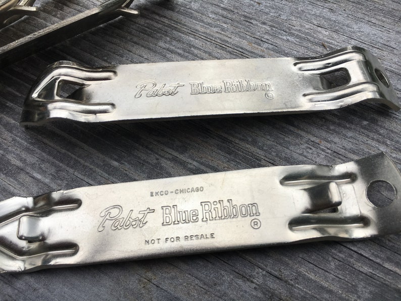 Pabst Blue Ribbon Vintage Bottle Opener Church Key Etsy