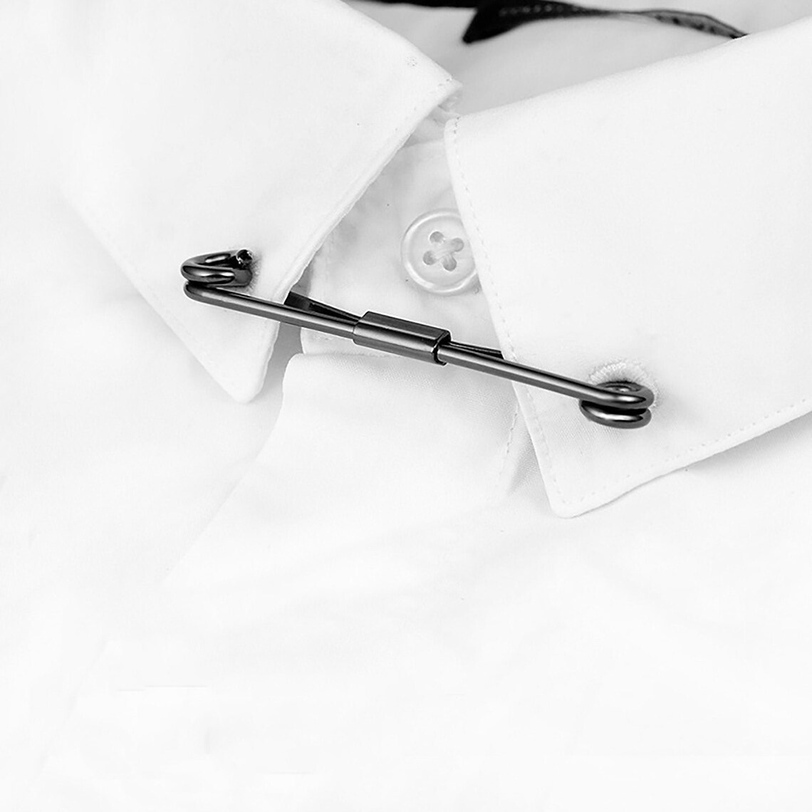 Tie Collar Bar Pin Noble Collar Bar Shirt Clip Men's Etsy