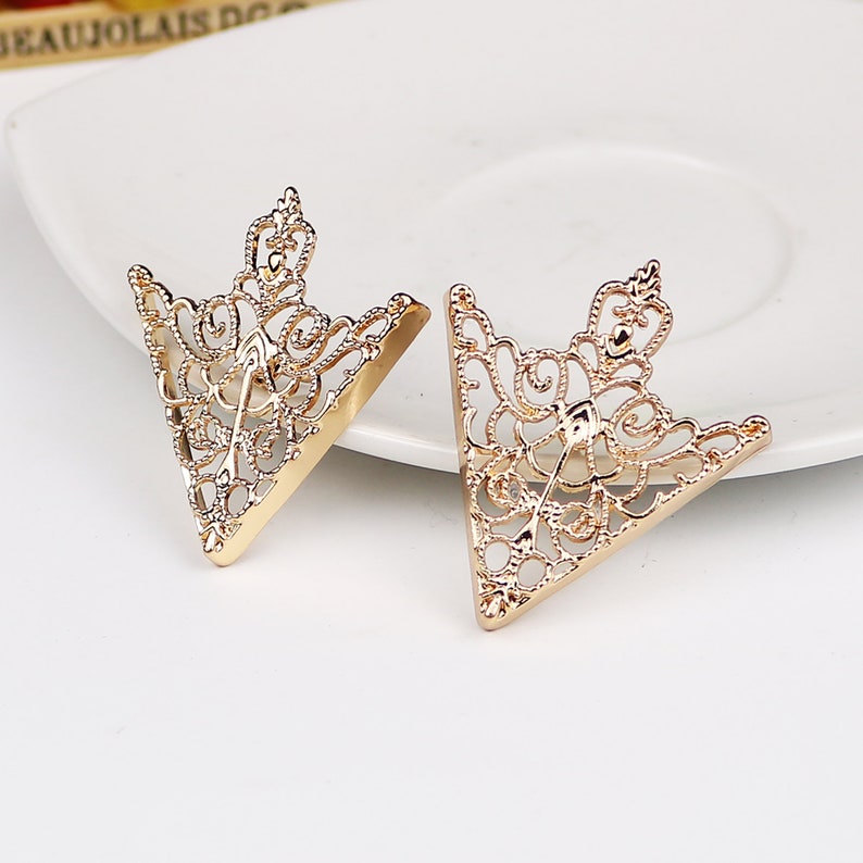 Hollowed Out Pattern Collar Clip Shirt Collar Clip Etsy