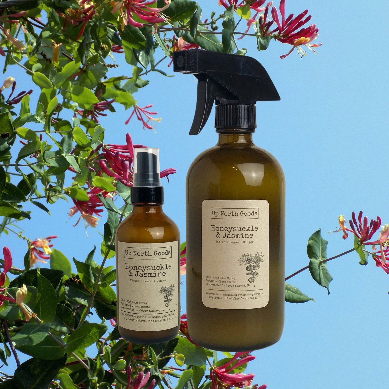 Honeysuckle and Jasmine Room Spray Etsy