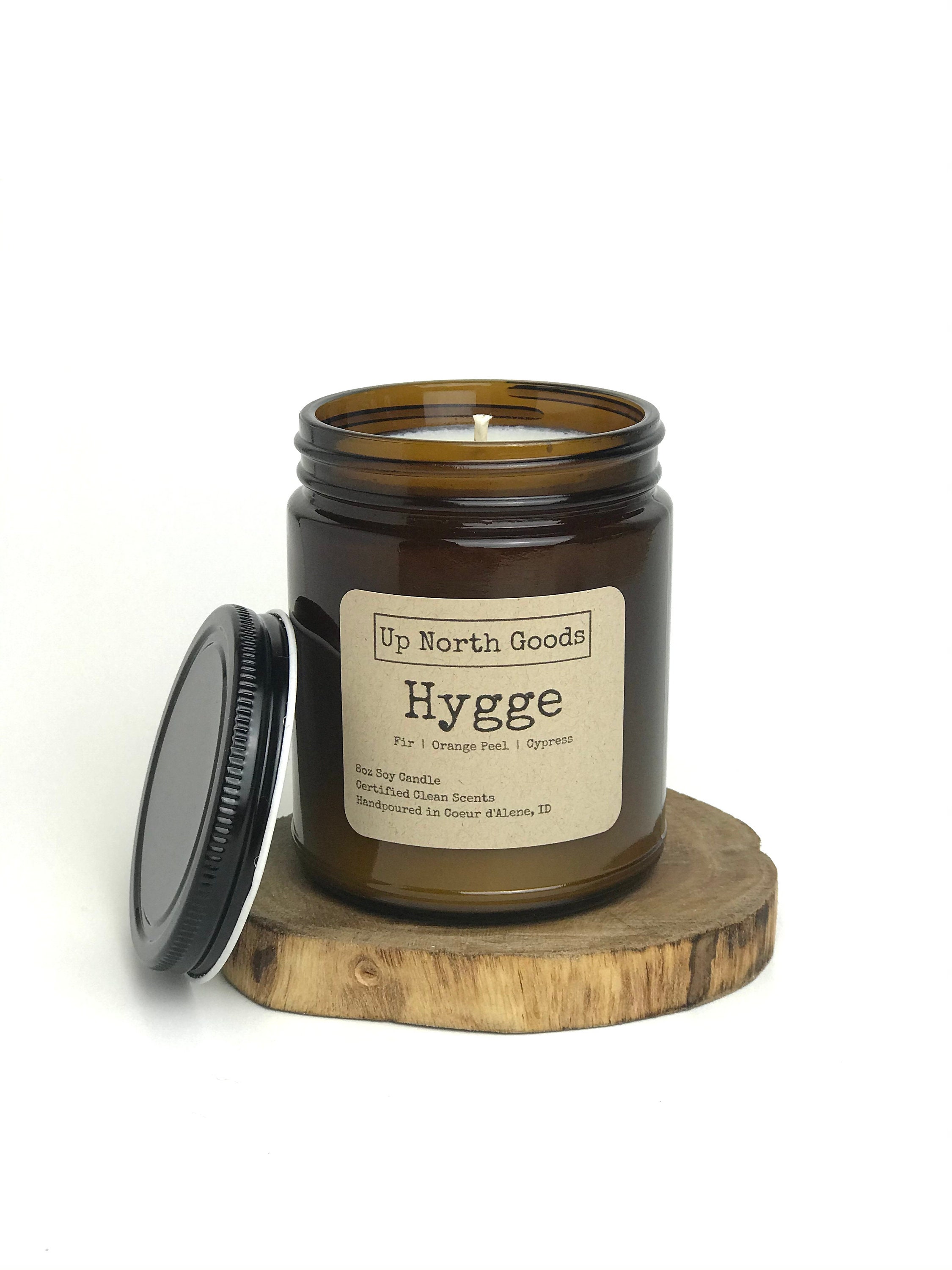 Hygge Candle Natural Soy Wax Candle Vegan – Confetti Candle Co