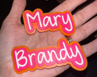 Custom Magnetic Nametag!