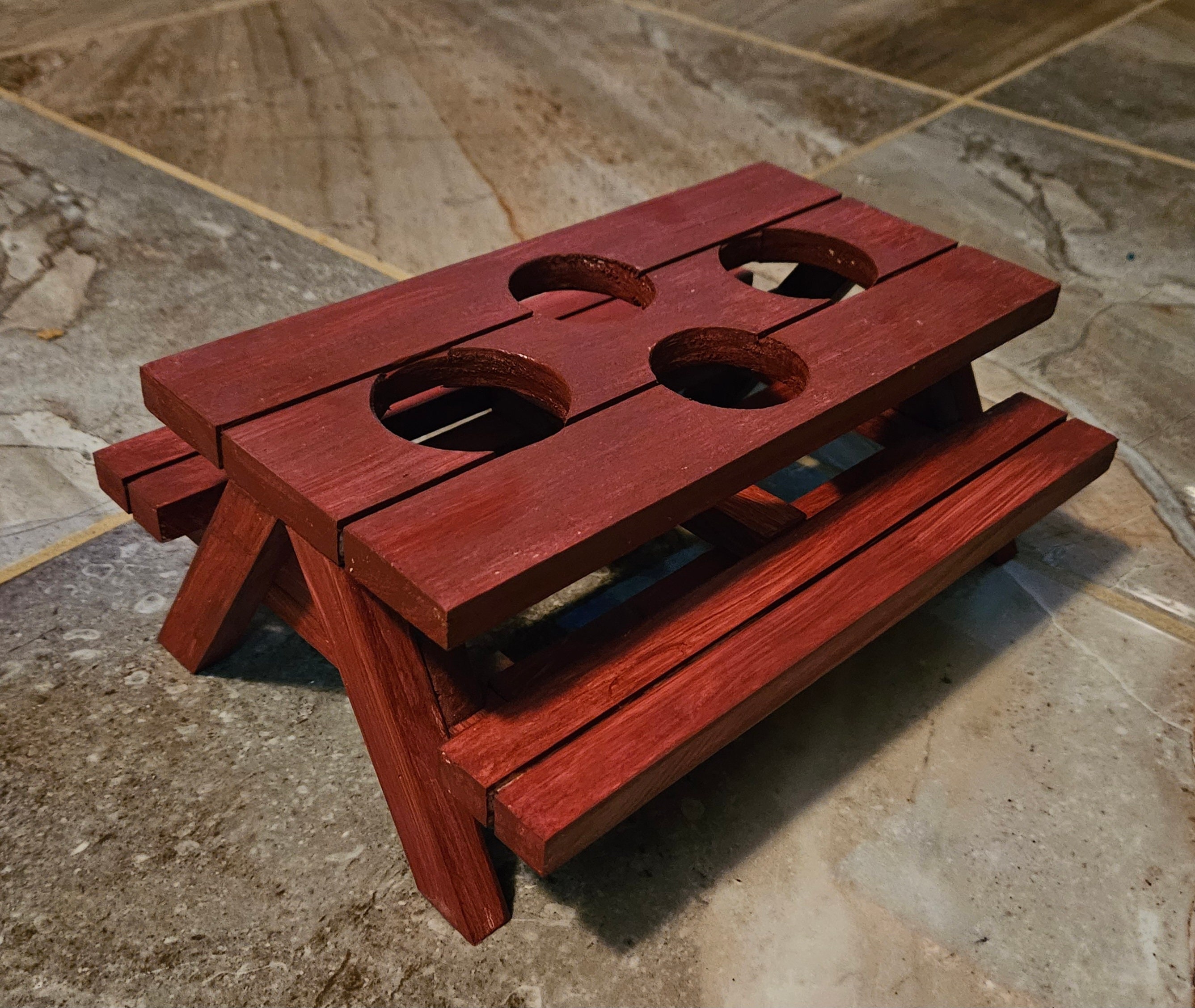 Picnic Table Condiment Caddy LK Etsy