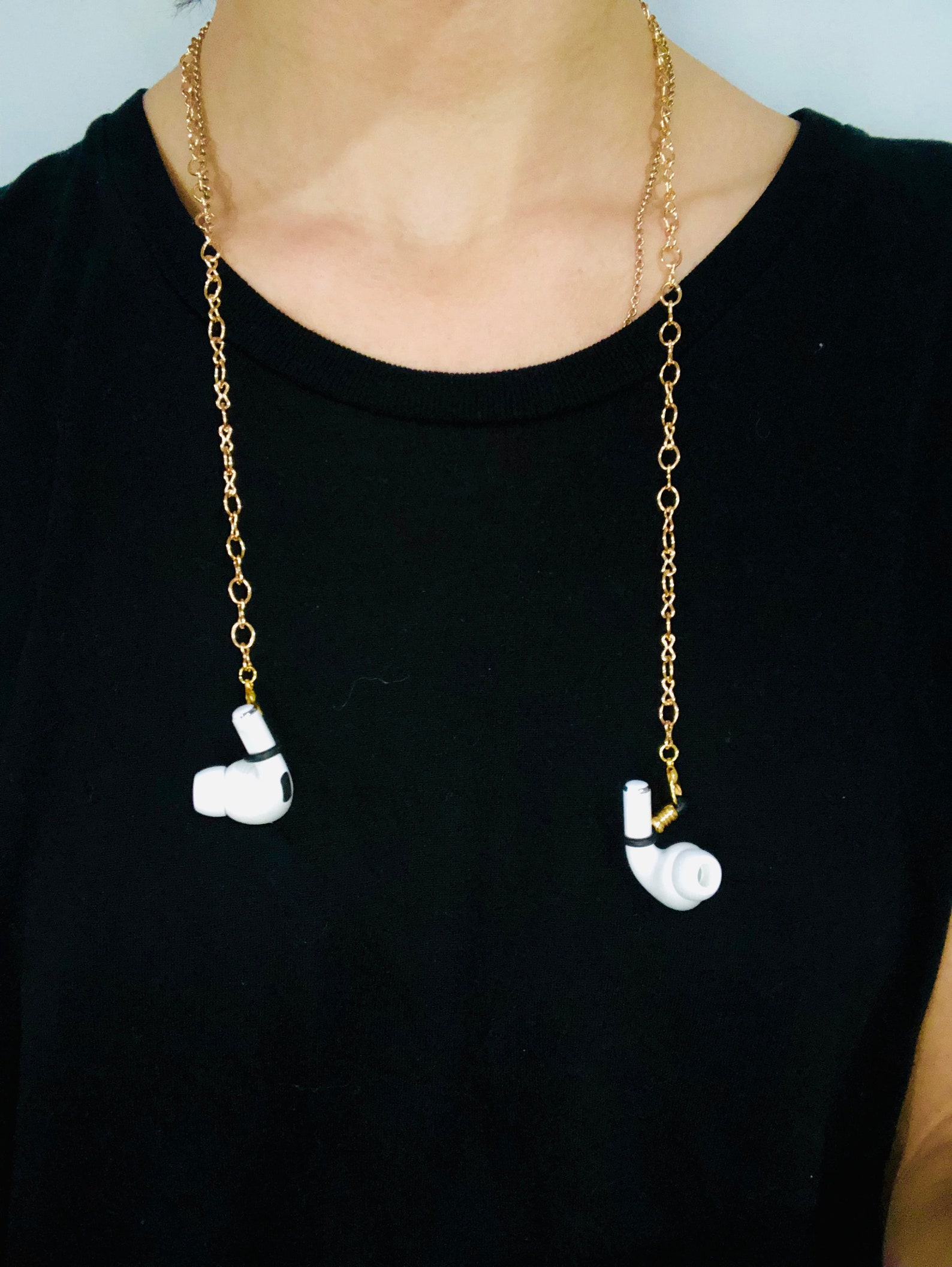 Airpod Chain Vintage Chain Airpods Holder Airpod Necklace Etsy