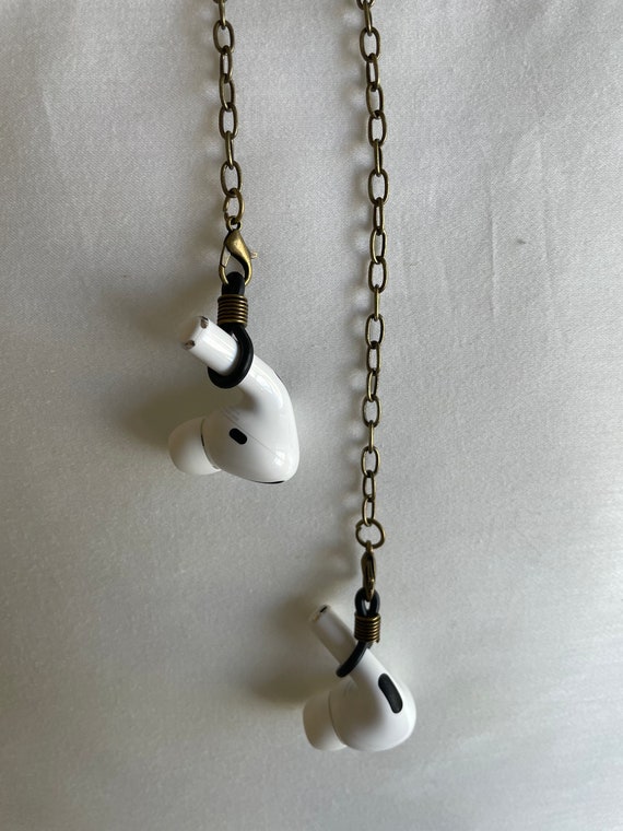 Airpod Chain Vintage Chain Airpods Holder Airpod Necklace Etsy