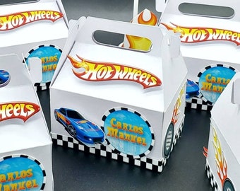 hot wheels favor boxes
