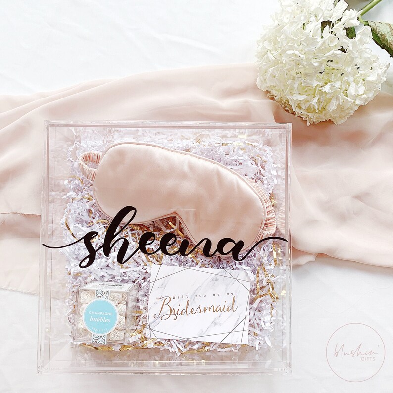 Personalized Acrylic Box Acrylic Box With Lid Personalized Etsy