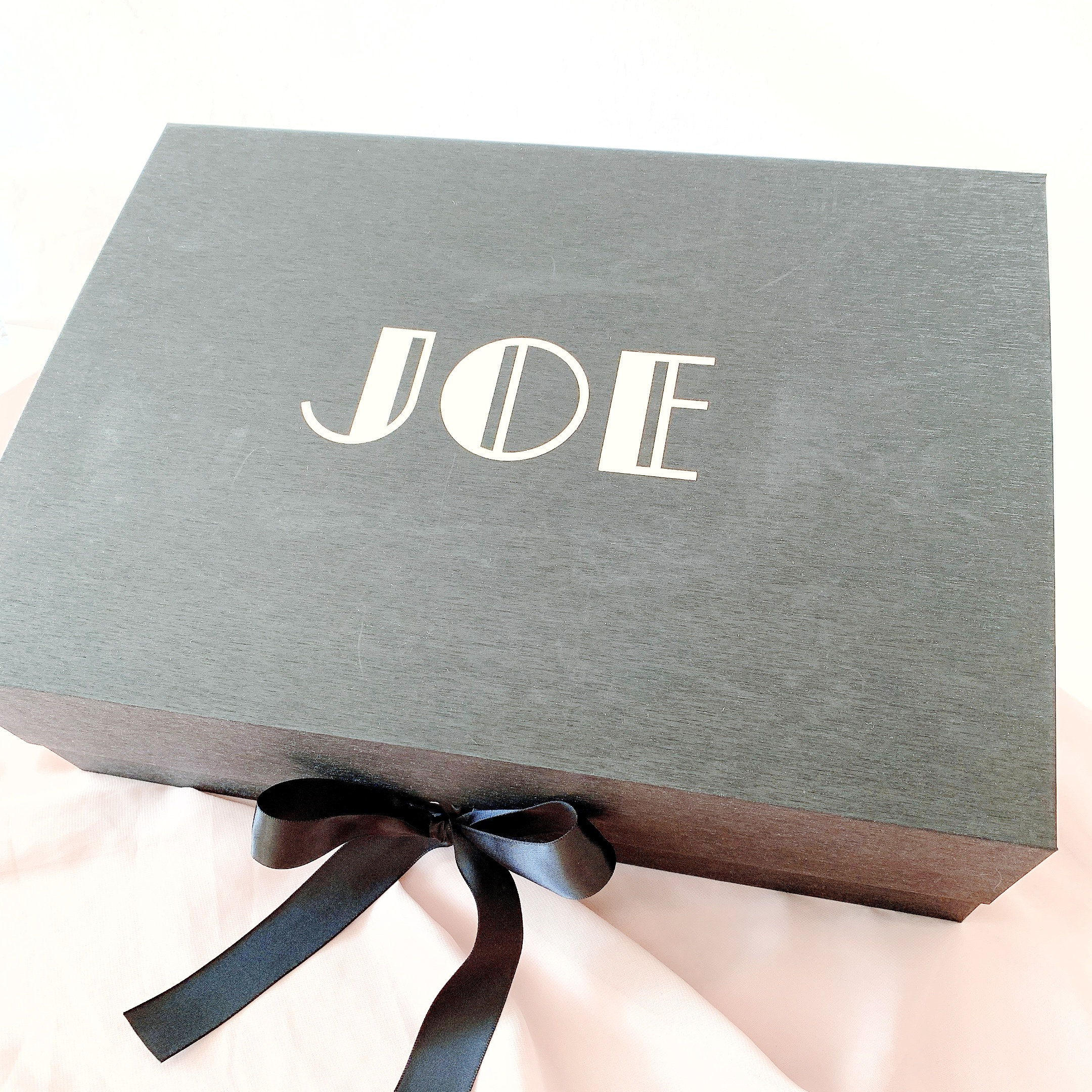 Black Gift Boxes with Lids 9X6X4 Inches 10 Pack Groomsmen Proposal Boxes  NEW