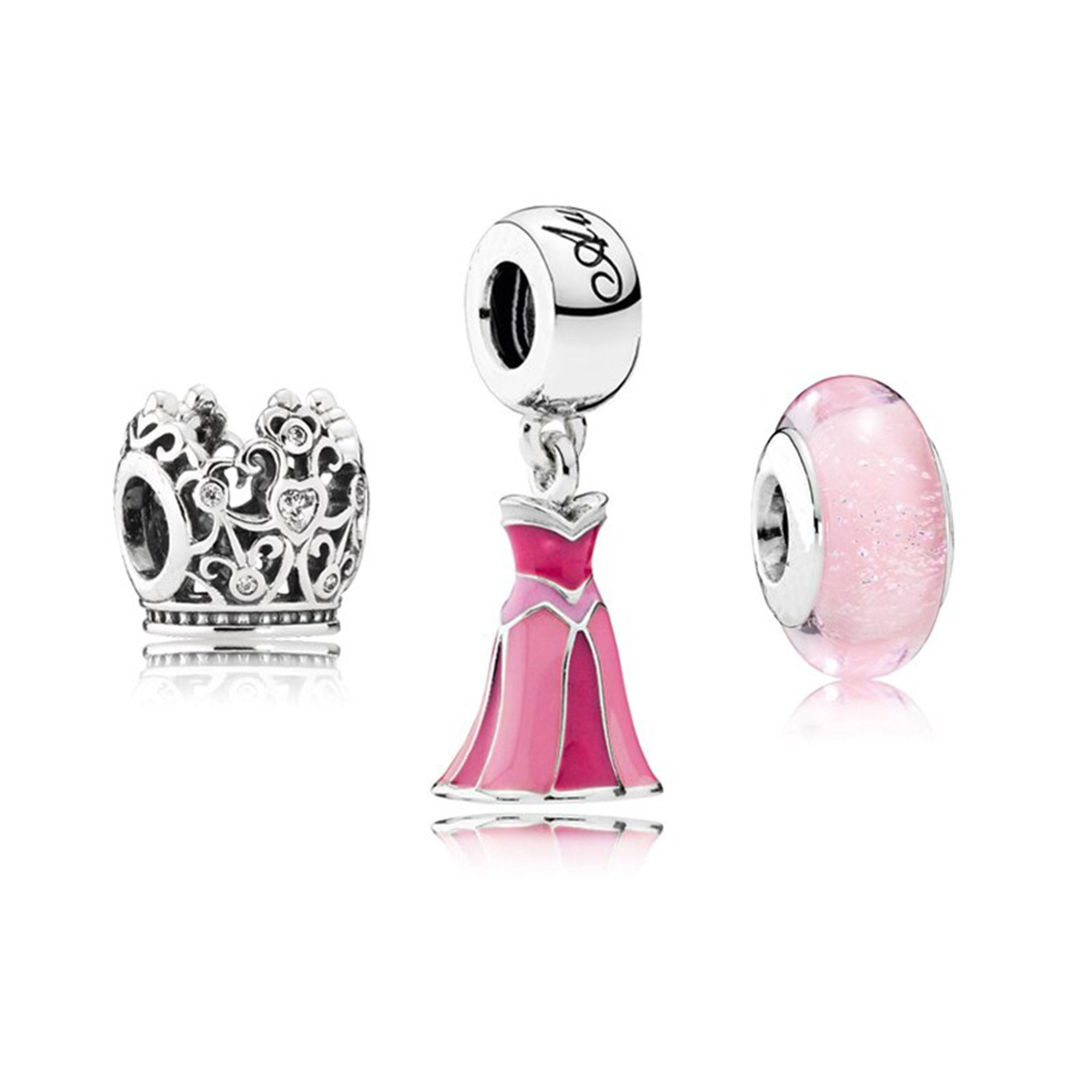 Aurora's Dress Charmpandora charmscharms for Etsy