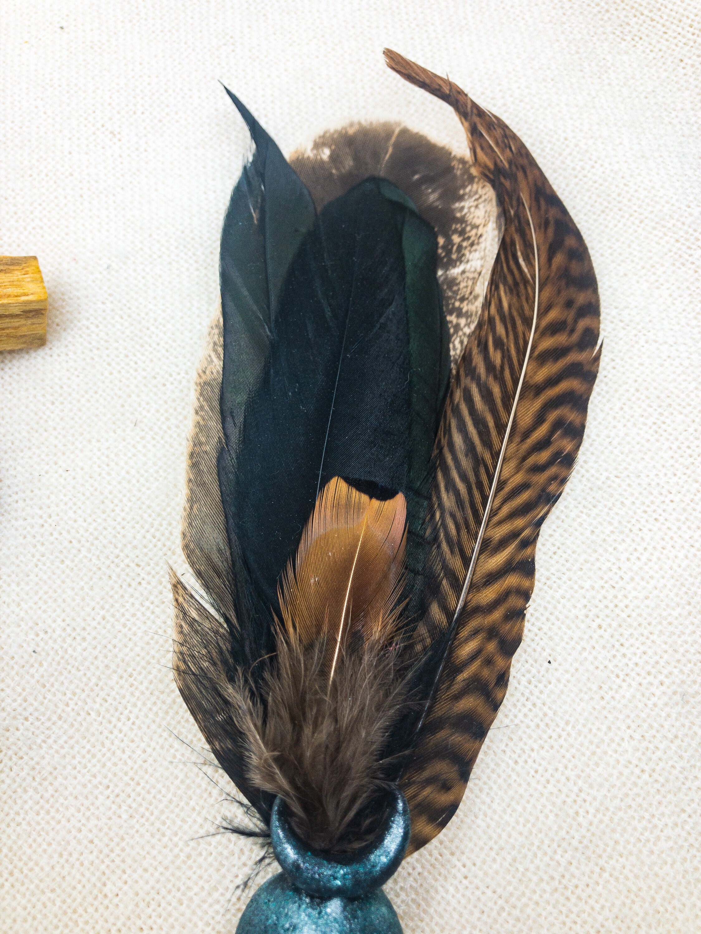 Smudge/sage feather kit ceremonial smudge feather Wiccan Etsy