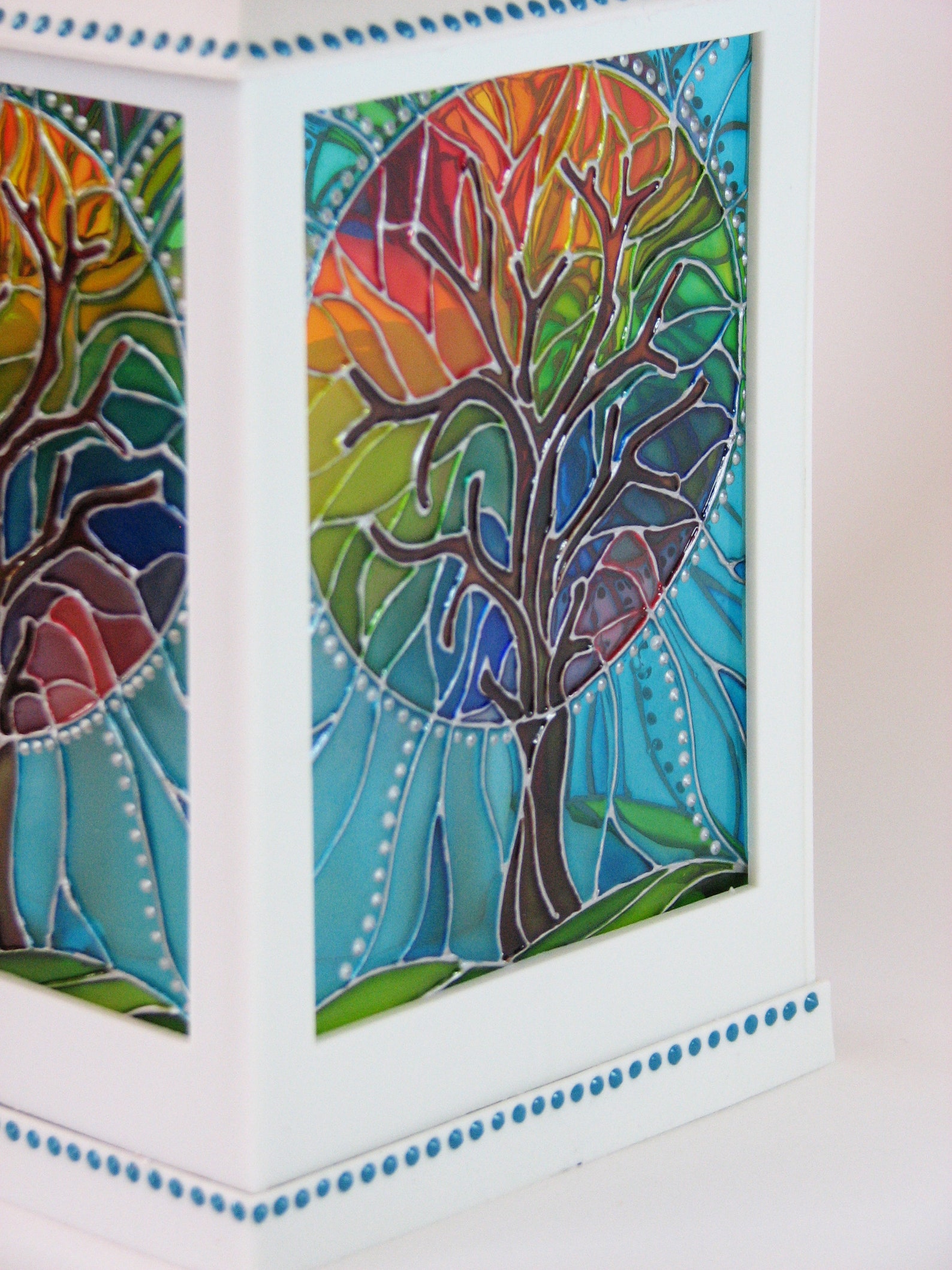 Fairy lights Lantern decor night lights led lamp rainbow Etsy