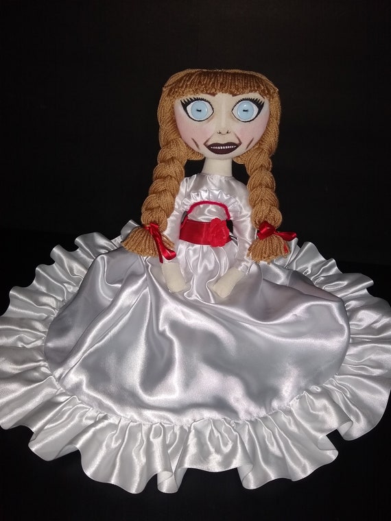 Annabelle Cloth Doll Possessed Gothic Doll Supernatural Horror Movie Rag Doll Horror Doll Inspired by the Conjuring Etsy Ireland