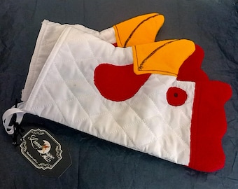 The Other Mother's Oven Mitts Used in Coraline's Other World / Coraline Gloves / Beldam Costume / Chicken Gloves