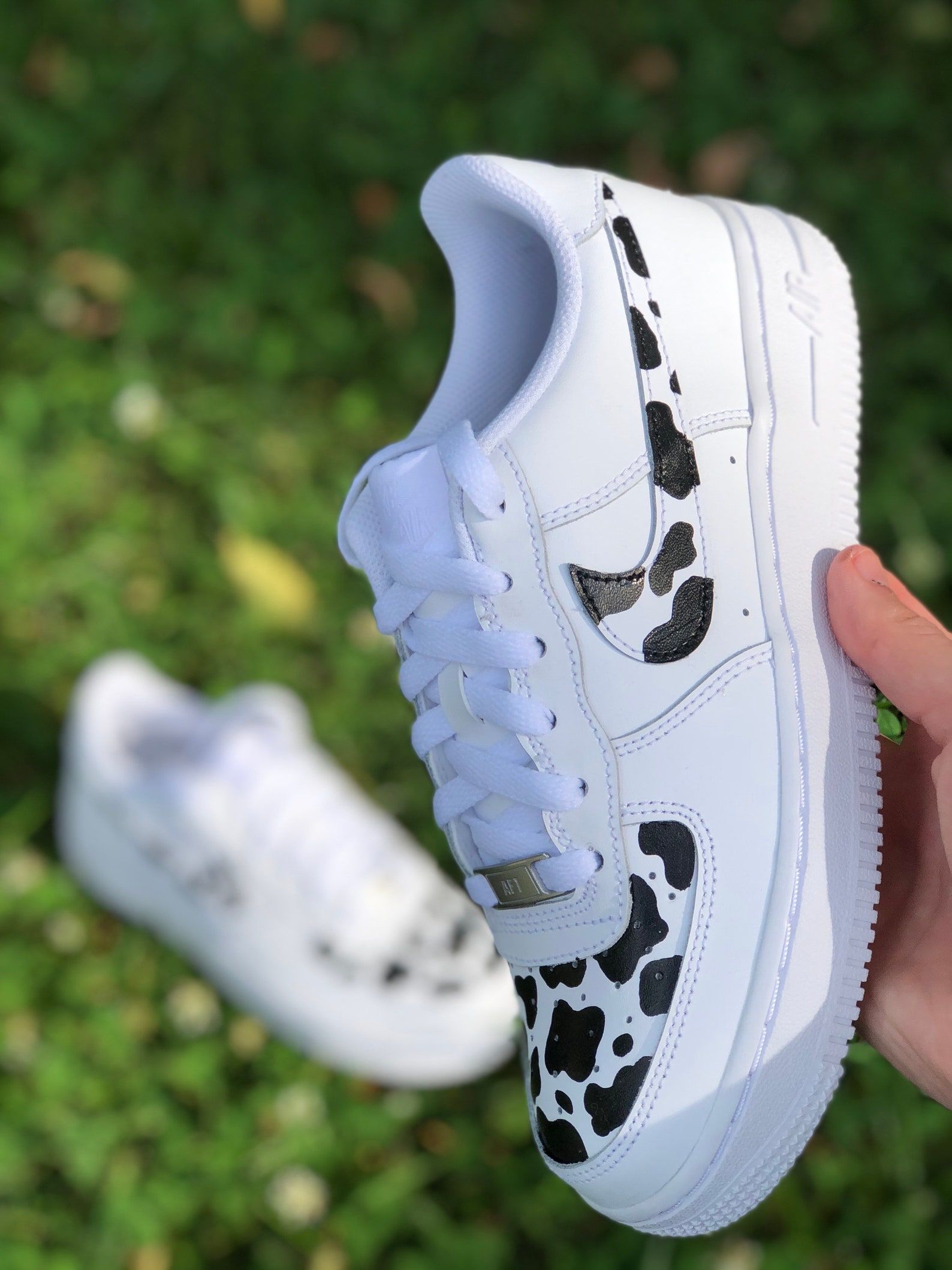 cow print af1
