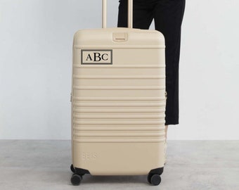 Personalized Monogram Decal Monogram Sticker Circle or Script Car  Decal Laptop Sticker Phone Sticker Luggage Sticker