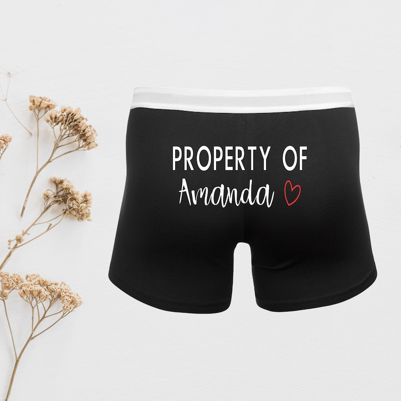 Property of Underwear Valentine Gifts for Him Valentines Etsy