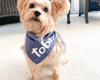 Personalized Dog Bandana | Personalized Cat Bandana | Custom Dog Bandana | Custom Cat Bandana