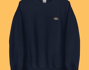 Embroidered Fischbrötchen Sweatshirt (Unisex Sweatshirt)