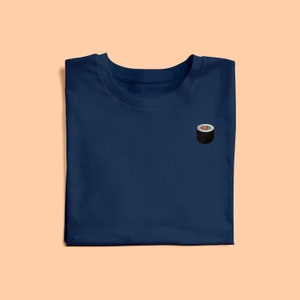 Embroidered Sushi Maki Shirt Short-Sleeve Unisex T-Shirt image 3