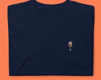 Embroidered Spritz drink T-Shirt