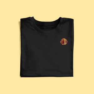 Embroidered Franzbrötchen T-shirt Short-Sleeve Unisex T-Shirt image 4