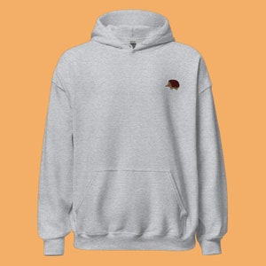 Embroidered Hedgehog Hoodie
