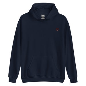 Embroidered Brezel Hoodie Unisex Hoodie image 7