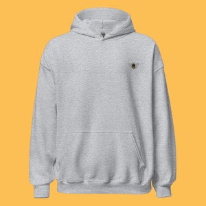 Embroidered Bumblebee Hoodie