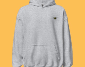 Embroidered Bumblebee Hoodie