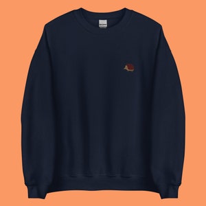 Embroidered Hedgehog Sweatshirt (Unisex Sweatshirt)