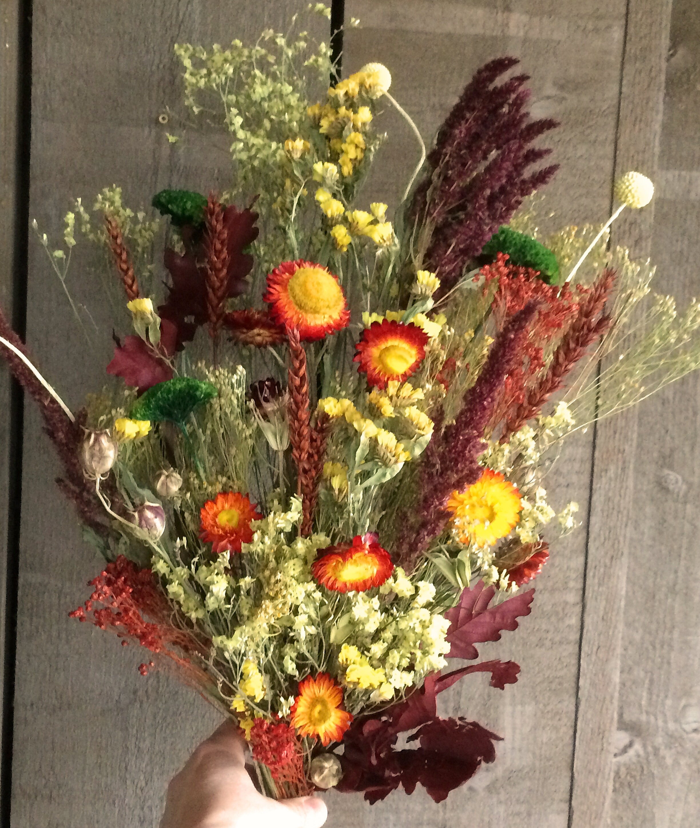 Dried flowers bouquet Classic dried flowers bouquet Etsy