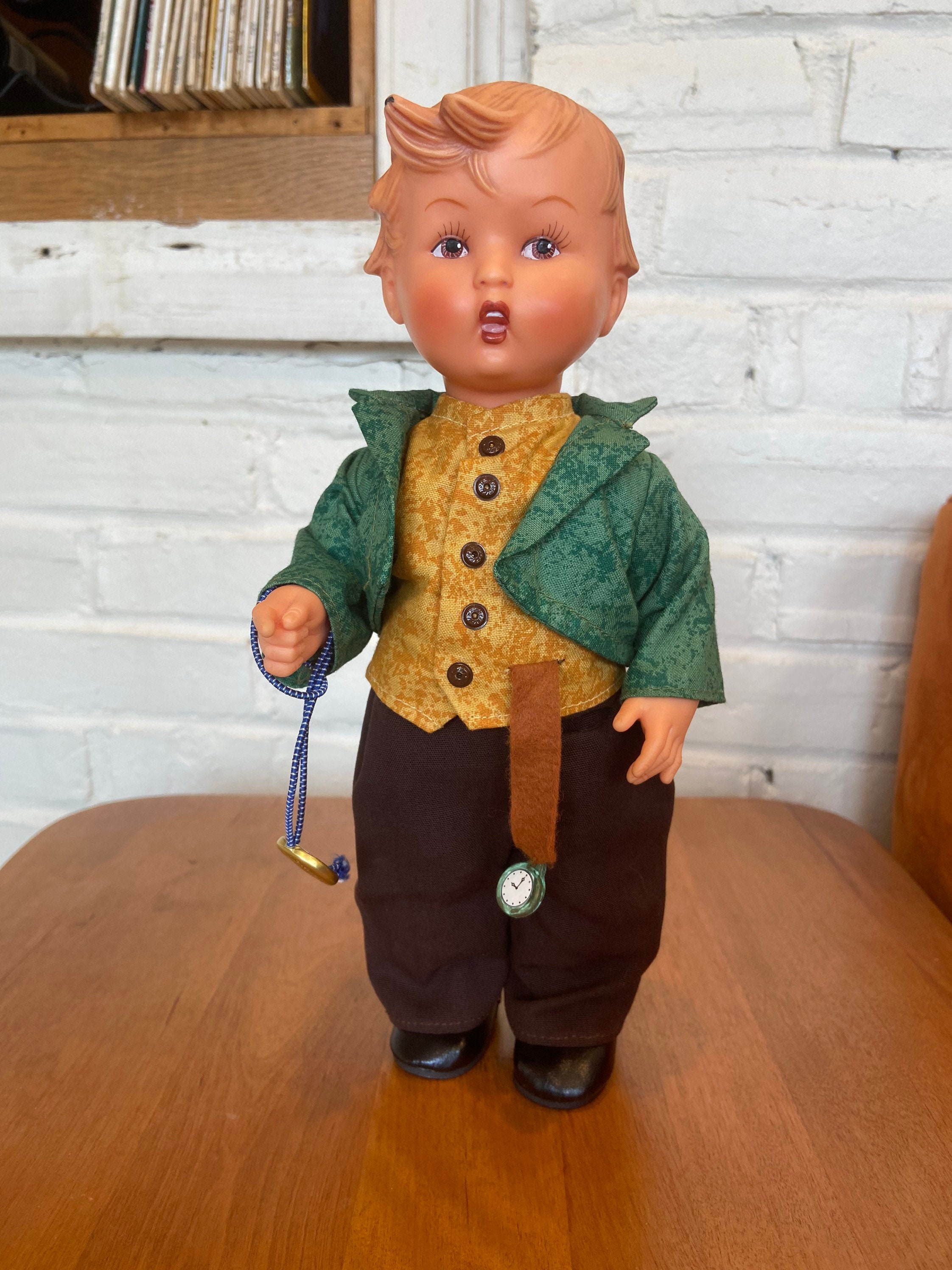 Kostumer Luske fornærme M. I. Hummel Goebel Rubber Body Plastic Doll Boy With Pocket | Etsy