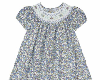 liberty print shirt dress