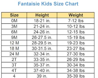 Size Charts