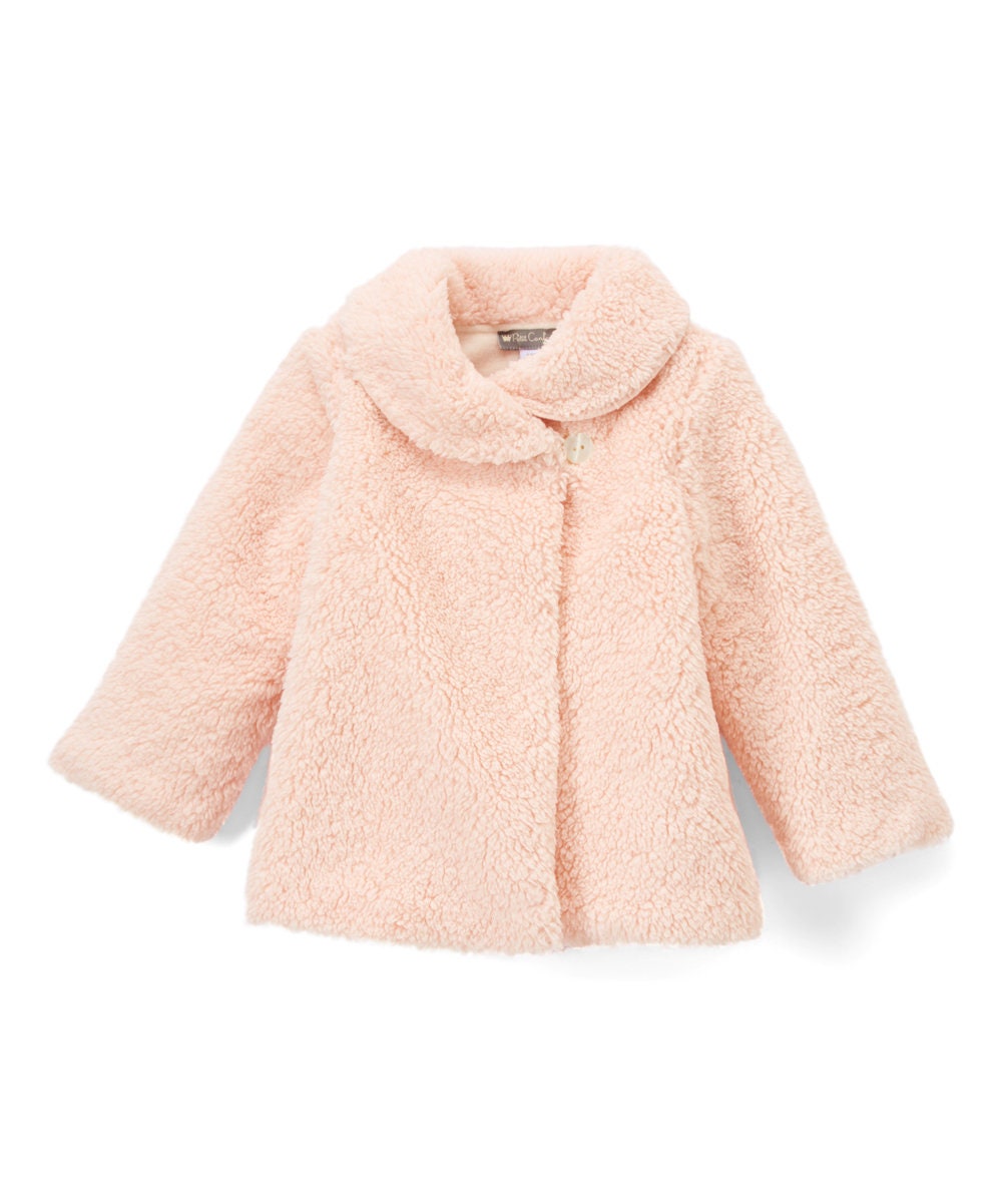 Blush sherpa coat clearance
