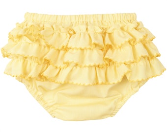 Yellow Ruffle Bloomers