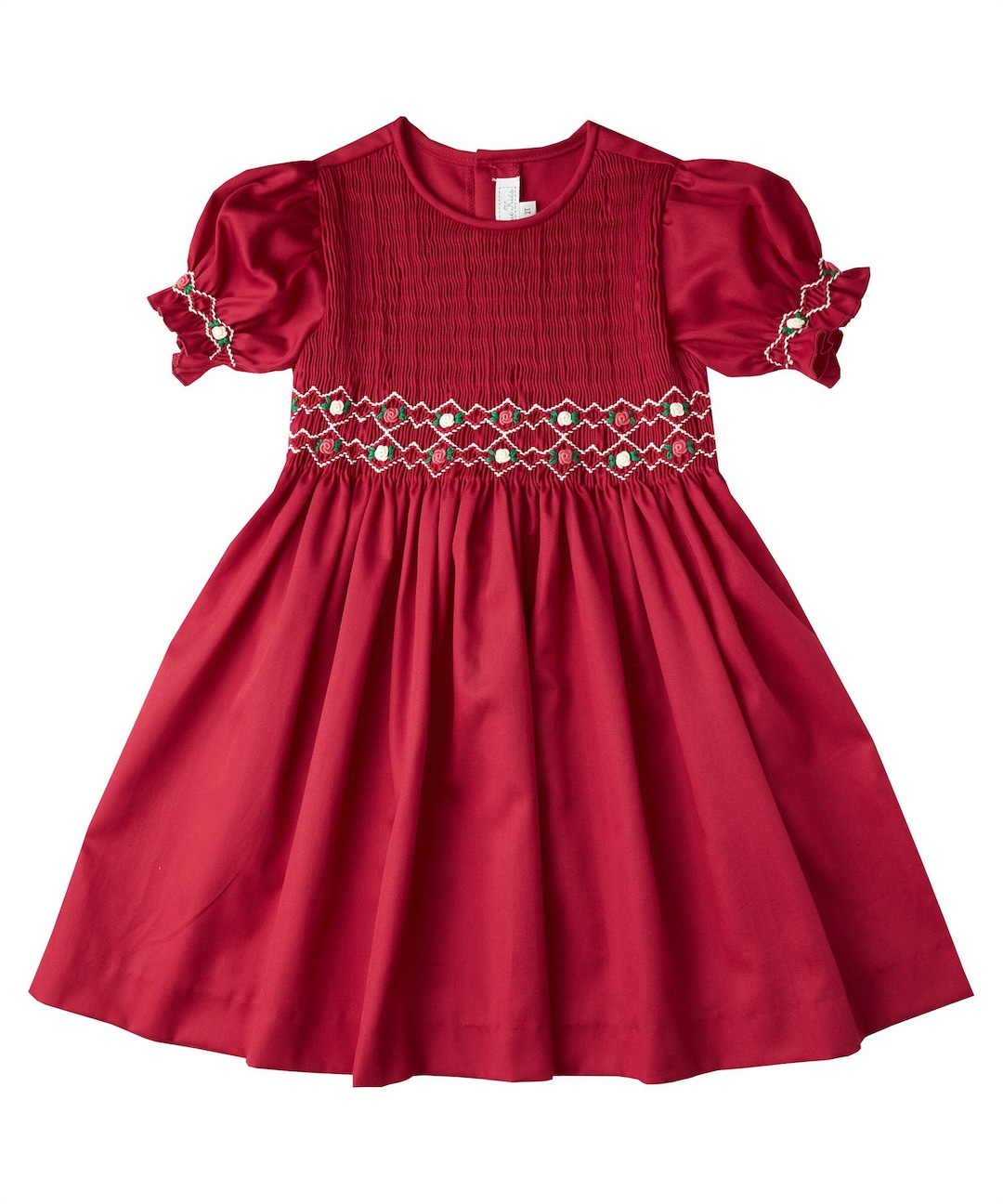 SWALLOW RED / PUFF DRESS
