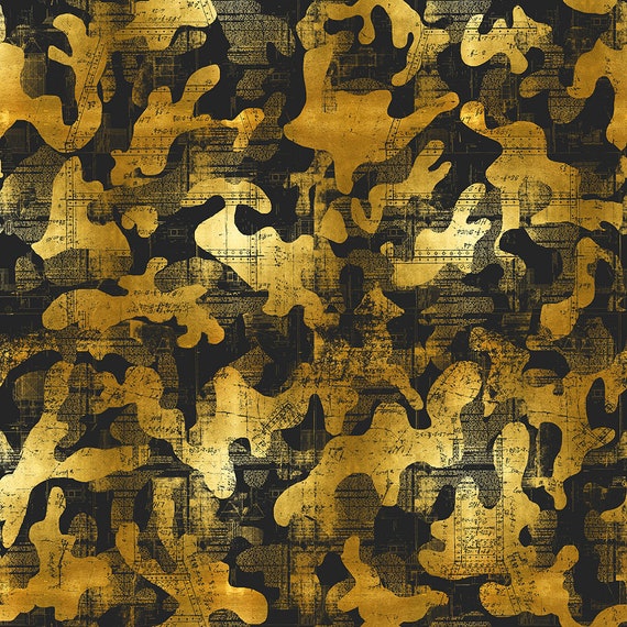 Escape Blueprint and Camo Wallpaper Gold on Blackremovable - Etsy Escape Blueprint and Camo Wallpaper Gold on Blackremovable - Etsy
