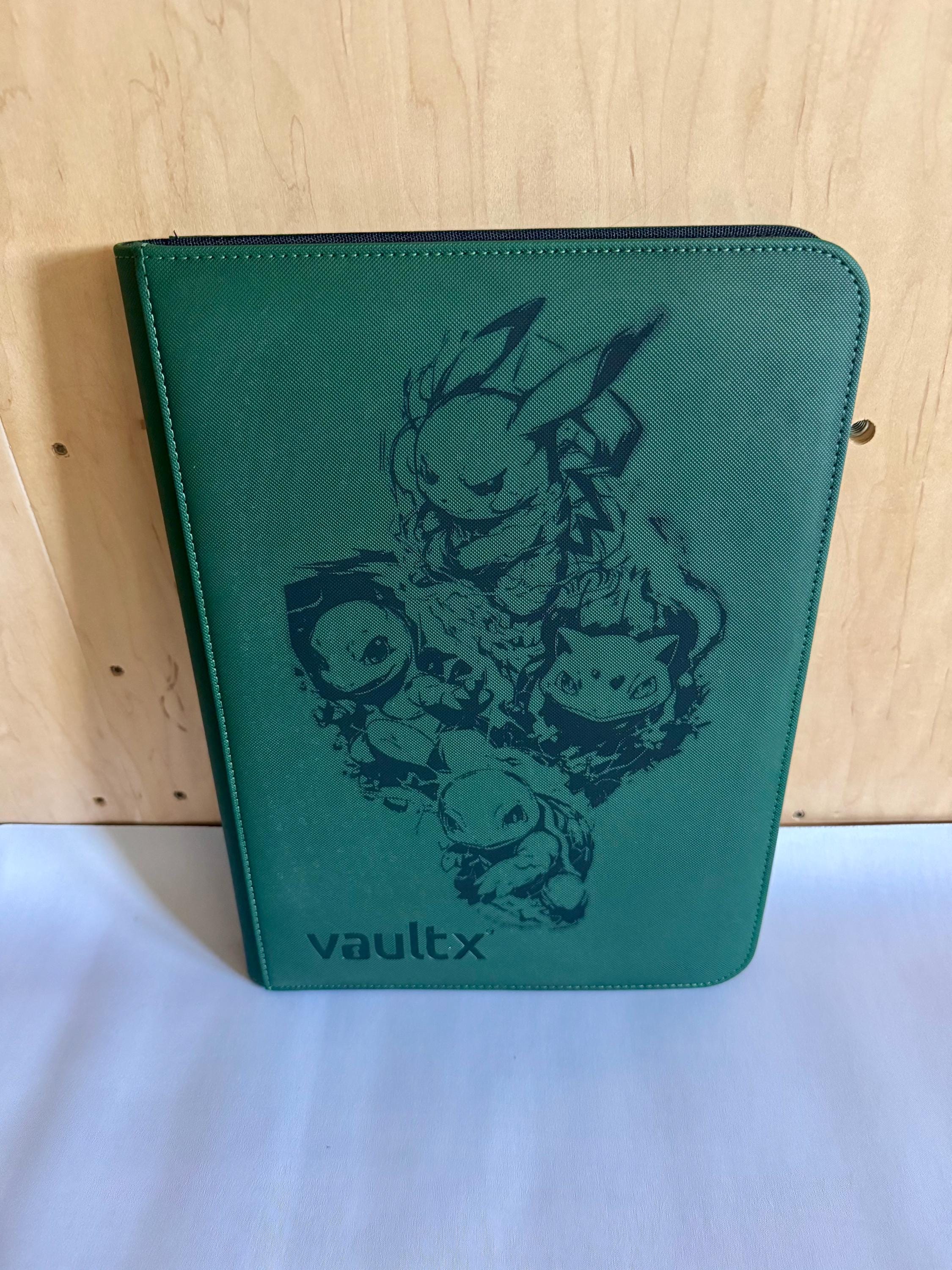 Custom Laser-engraved 4 Pocket Trading Card Binder for Collectible