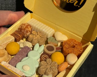 Easter Themed Dog Treat Mini Box • Limited Edition Pup Gift