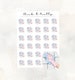 Cleaning Icon Planner Stickers / Housework, Chores 